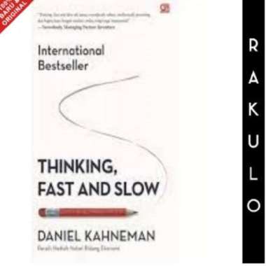 Buku Thinking, Fast and Slow (Cover Baru) by Daniel Kahneman Gra