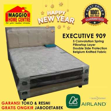 KASUR SPRINGBED - KASUR SPRING LATEX - 909 MAGGIO - AIRLAND FULL SET 200 x 200