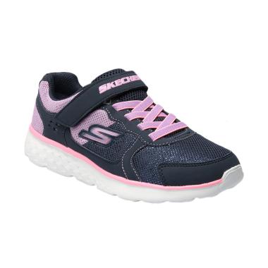 Skechers Kids SKE81358LNVP Sepatu Anak Perempuan - Navy