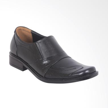 WIN Leather Montecarlo Premium Kuli ... ofel Pria - Hitam [SP-49]