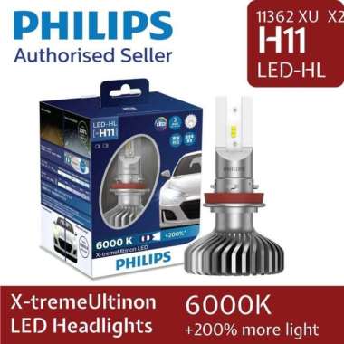PHILIPS XtremeUltinon LED-HL H11 Headlamp Lampu Mobil