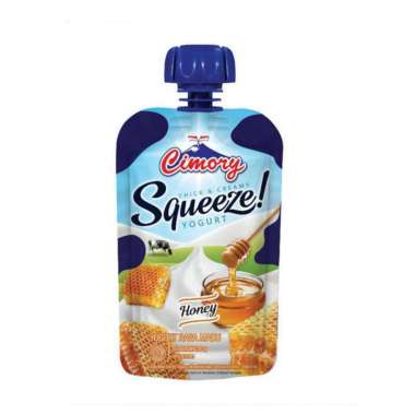 Promo Harga Cimory Squeeze Yogurt Honey 120 gr - Blibli