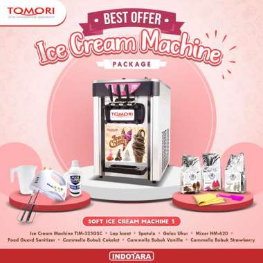 Paket Mesin Pembuat Es Krim Soft / Soft Ice Cream Machine 3
