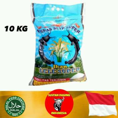 BERAS SYLP SUPER IKAN LELE SUPER 10 KG/ BERAS LELE/ BERAS LELE SUPER/ BERAS SYLP SUPER/ BERAS SYLP