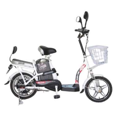 Selis Mandalika Sepeda Listrik 350W 36V 12Ah Putih