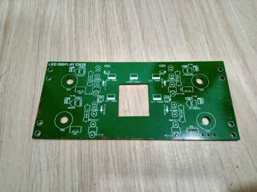 PCB PANEL DEPAN BOX CA 18 pcb depan box power ca18 4channel