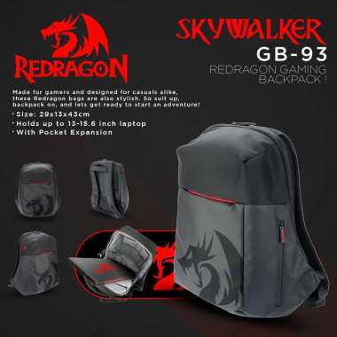 Redragon Gaming Backpack SKYWALKER - GB-93