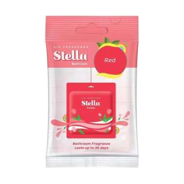 Stella pocket bathroom red