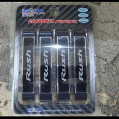 Door Guard Pelindung Pintu Mobil Logo New Rush