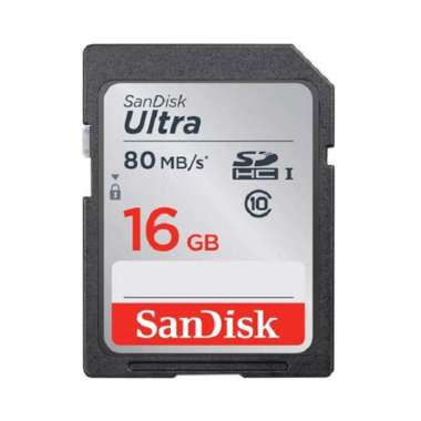 SANDISK ULTRA SD CARD SDHC 16GB 80MBPS