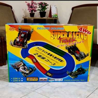 Track Tamiya 2 Jalur - Jalanan Mobil Balap Trek 4wd