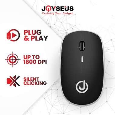 JOYSEUS Wireless Mouse 1600DPI USB Computer 2.4GHz Mouse - MS0001