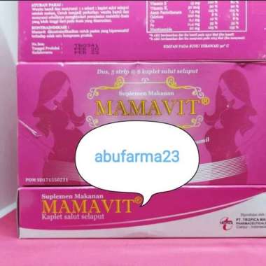 Original MAMAVIT Box @30 Multivitamin & Mineral utk Ibu Hamil