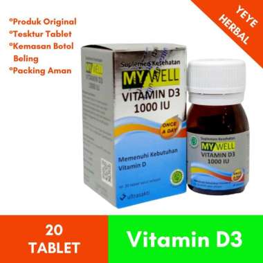 Vitamin D3 1000 IU My Well