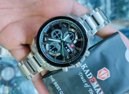 BERGARANSI 100% Jam Tangan Pria KADEMAN Chronograph Variasi ORIGINAL QUALITY Terlaris Terbaru Terbai