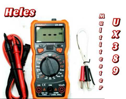 Multitester Digital Heles UX 389 TR BUZZER