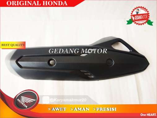 TUTUP COVER PELINDUNG KNALPOT VARIO TECHNO 125 LAMA HELM IN ORI AHM