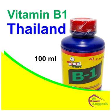 Vitamin B1 Thailand 100 ml vit bibit benih bunga anggrek impor import akar