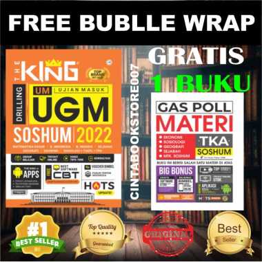 The King Drilling SIMAK UI dan UM UGM SAINTEK SOSHUM 2022 UGM SOSHUM+GSPL SOSHUM