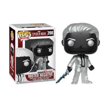 Funko POP! Games Marvel's Spider-Man PS4 - Mister Negative #398 Action Figure