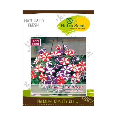 Haira Seed Bunga Petunia Ultra Mixed Bibit Tanaman
