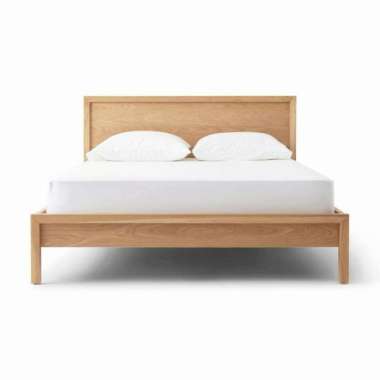 bed dipan minimalis kayu jati / - 180x200 180x200
