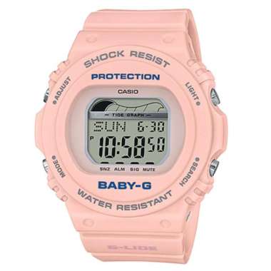 CASIO ORIGINAL - CASIO BABY-G BLX-570-4DR - JAM TANGAN WANITA JAM WANITA - RUBBER BABYG BABY G CASIO