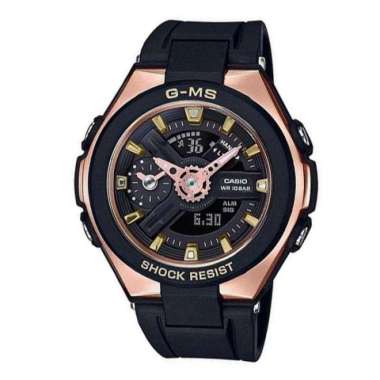 CASIO ORIGINAL - CASIO BABY-G G-MS GMS MSG-400G-1A1DR - JAM TANGAN WANITA JAM WANITA - RUBBER BABYG