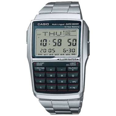 CASIO ORIGINAL - CASIO DBC-32D-1ADF - JAM TANGAN PRIA JAM PRIA NG - STAINLESS CASIO DBC-32D-1A DBC 3