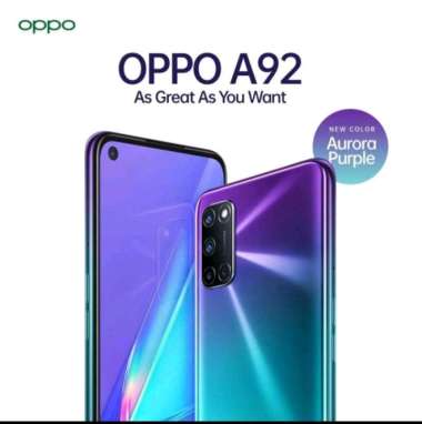 OPPO A92 RAM 6/128GB GARANSI RESMI OPPO 1TH SELURU INDONESIA Shining White