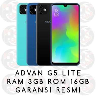 Advan G5 Lite Smartphone [3GB/16GB] Garansi Resmi Advan DARK BLUE