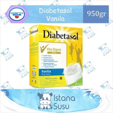 Promo Harga Diabetasol Special Nutrition for Diabetic Vanilla 1000 gr - Blibli
