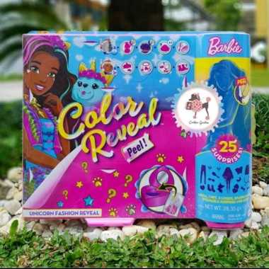 Barbie Color Reveal Peel Doll - Unicorn Fashion Reveal Doll
