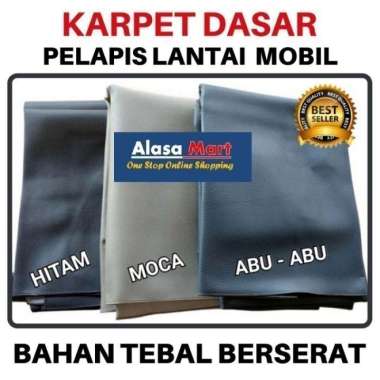 Karpet Dasar Lantai Mobil All New Avanza Xenia Veloz 2012 - 2014 Tebal - Hitam ORIGINAL 100 % Multic
