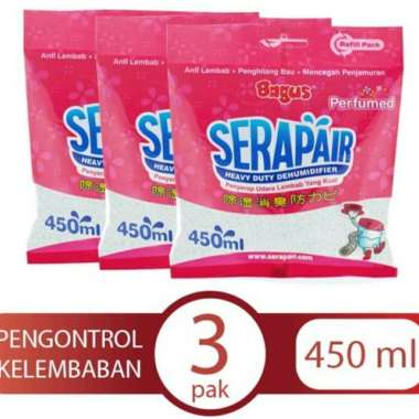 Bagus Serap Air Perfumed Refill 450 Ml Paket 3 Pcs Kontrol Kelembaban