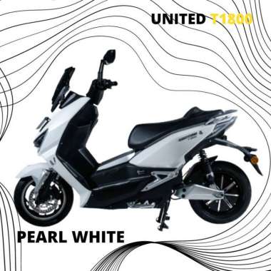 Sepeda Motor Listrik United Electric Motorcycle T1800 Putih