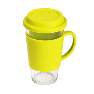Glasslock RC 106 Tumbler With Handle [500 mL] Green