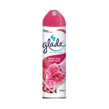 Glade Aerosol Peony And Berry Bliss Cairan Pengharum Ruangan [350 mL] #01