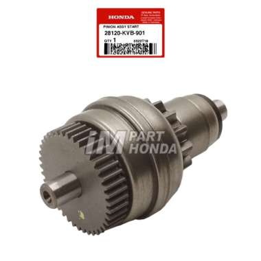 AHM 28120-KVB-901 Pinion Assy Start Starter Stater Beat Scoopy Spacy Vario 110 Karbu & Fi Injeksi