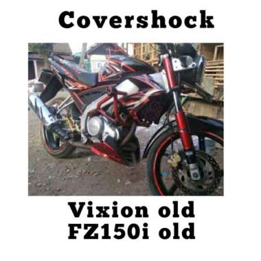 Covershock vixion byson cb150r fz150i fz16 k45 k15 k16 Vixion fz150i old Merah