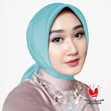 Jilbab Satin Segi Empat Polos