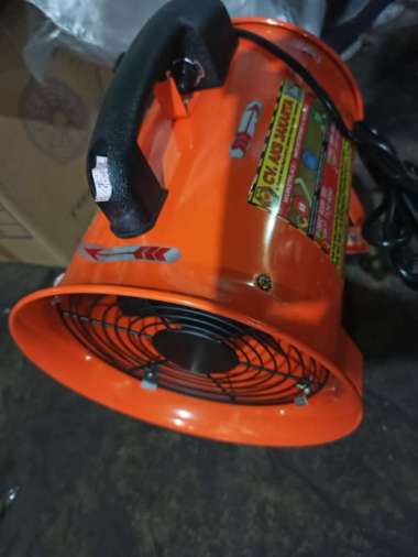 Portable Ventilator Kipas Blower 8" Resto Cafe Pabrik 250 watt - 4.1 Kg - TON8P