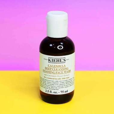 Kiehl's Calendula Deep Cleansing Foaming Face Wash 75ml - pembersih muka kusam berminyak /sabun waja