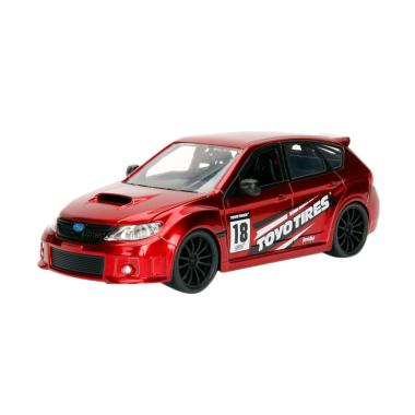 FS MBW - Jada JDM 2012 Subaru Impreza WRX Sti Diecast - Merah [1:24]