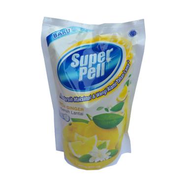 DUTA BUAH PUSAT SUPER PELL Lemon Cairan Pembersih Lantai [800 mL] Grey/Lemon Yellow