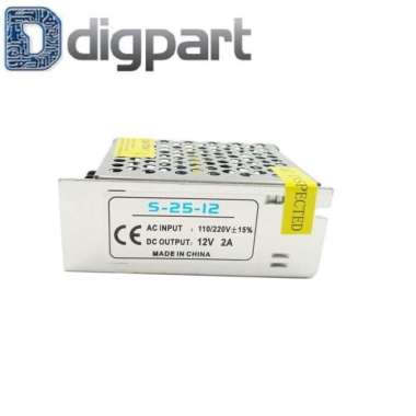 Power Supply DC 12V 2A Lampu LED Strip Transformer