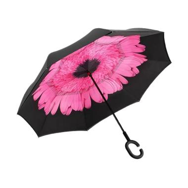 SOHO Motif Flower C Handle C No. 10 Payung Terbalik