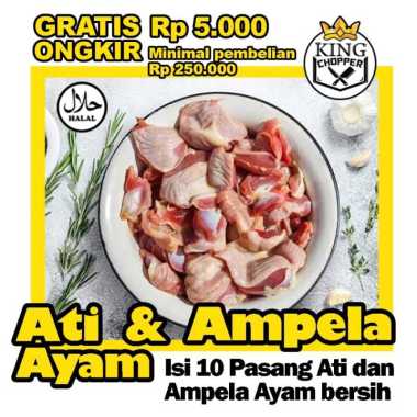 ATI AMPELA BERSIH AYAM PREMIUM FROZEN MURAH FRESH BEKASI SEGAR BEKU HATI JANTUNG DAGING POTONG 1 kg