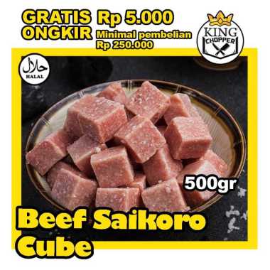 SAIKORO WAGYU BEEF PREMIUM SAPI FROZEN MURAH BEKASI FRESH DAGING STEAK CUBES CUBE MELTIK MELTIQUE IM