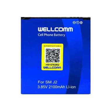 Wellcomm BATTERY DOUBLE IC Samsung Galaxy J2, Core Prime Original